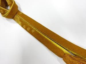 正絹　撚り房　手組帯締め